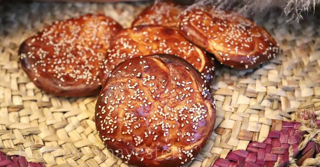 18 Popular Types Of Iranian Bread You Must Try 17 Dense And Nutty Kookeh Bread From Azerbaijan Province, Made With Walnuts, Almonds, Ginger, And Animal Fat Or Butter, Perfect For Snacking.