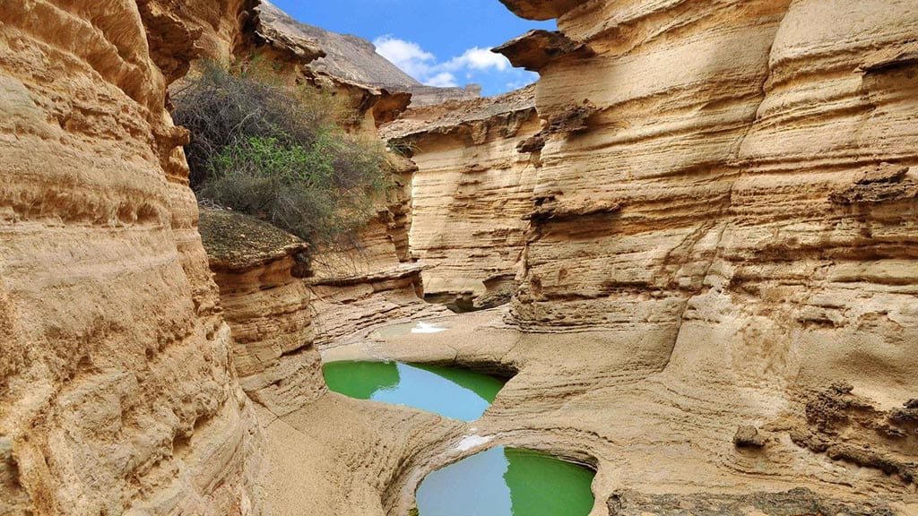 Chahkooh Canyon In Qeshm Island Chahkooh Canyon In Qeshm Island