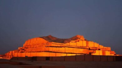 Chogha Zanbil Is An Ancient Temple In The Khuzestan Province, Iran