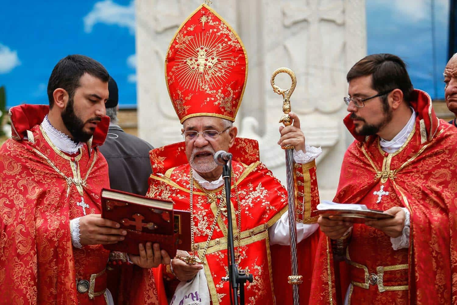 Armenians In Tehran’s St. Sarkis Cathedral Armenians In Tehran’s St. Sarkis Cathedral