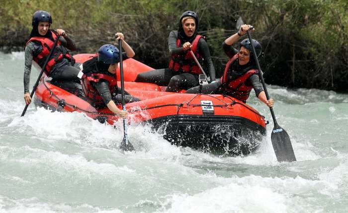 Destinations For River Rafting In Iran