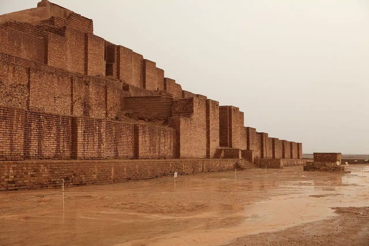 Elamite Ziggurat of Dur Untash in Persian Choqa Zanbil in Khuzestan, Iran