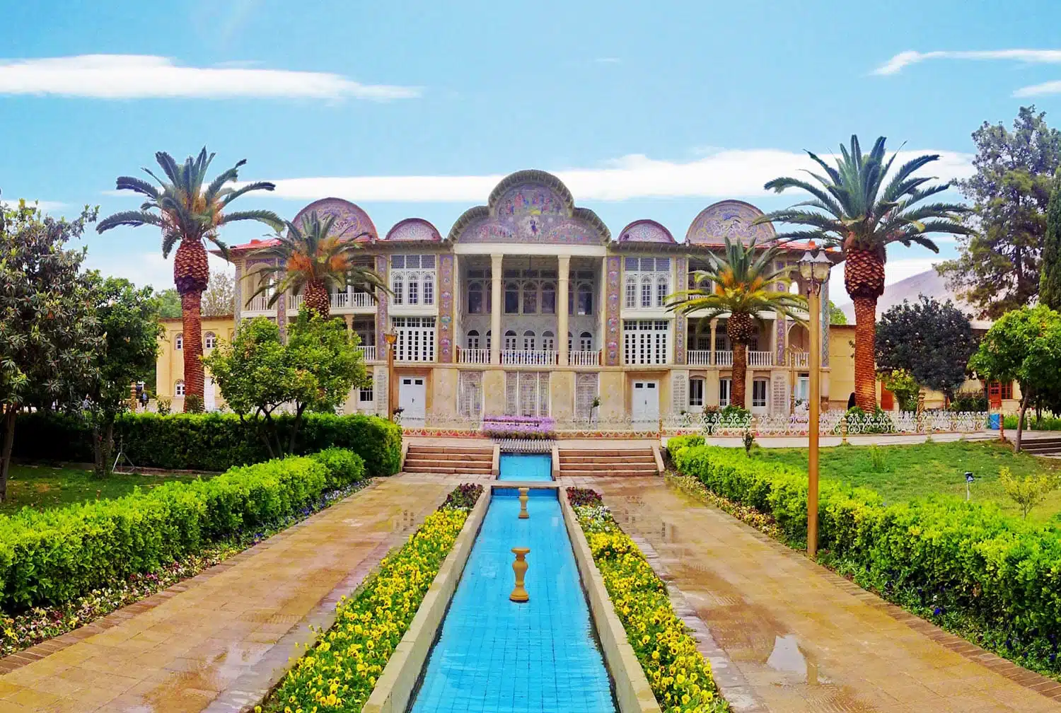 Eram Garden is a historic Persian garden in Shiraz, Iran