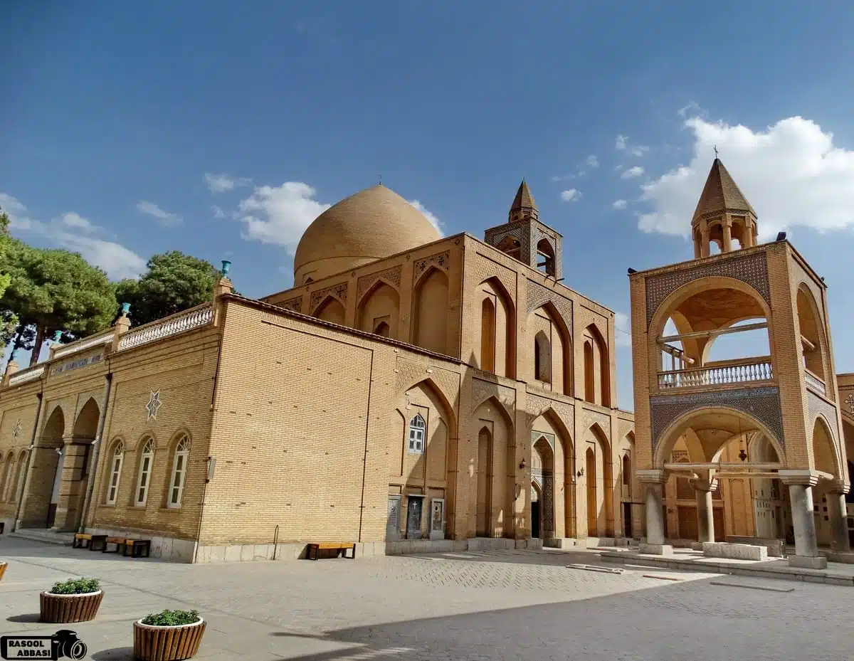 Exterior view of the Holy Savior Cathedral.