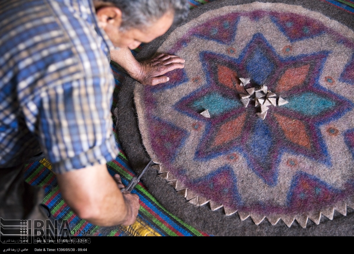 Felting Art In Shiraz Felting Art In Shiraz