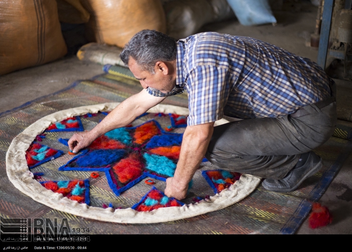 Felting Art In Shiraz Felting Art In Shiraz