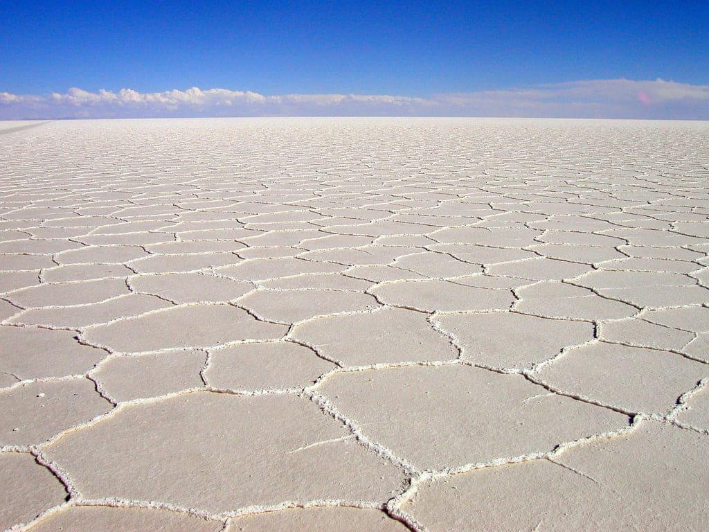 Đa giác muối sa mạc Maranjab Kashan Iran