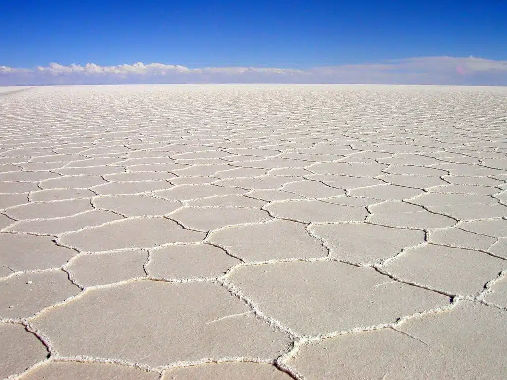 Salt Polygons in the Maranjab desert, Kashan, Iran Photo by SURFIRAN