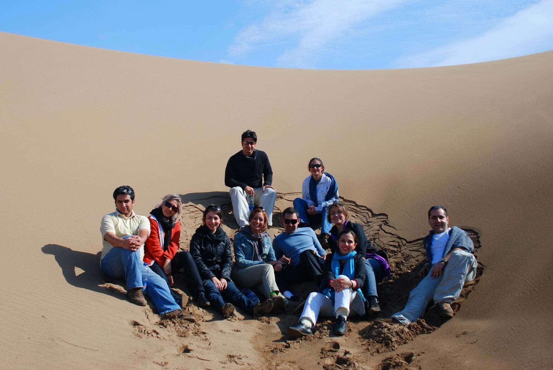 Sa mạc Maranjab Kashan Iran