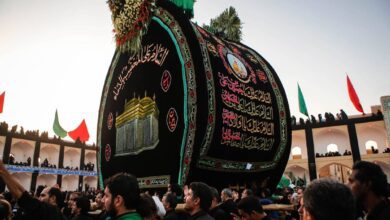 Nakhl-Gardani Ritual In Zarch And Ashkezar During Ashura 10 Nakhl Gardani Ritual In Yazd