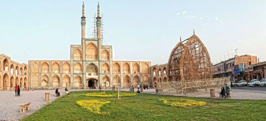 Nakhl Gardani in Yazd, Iran