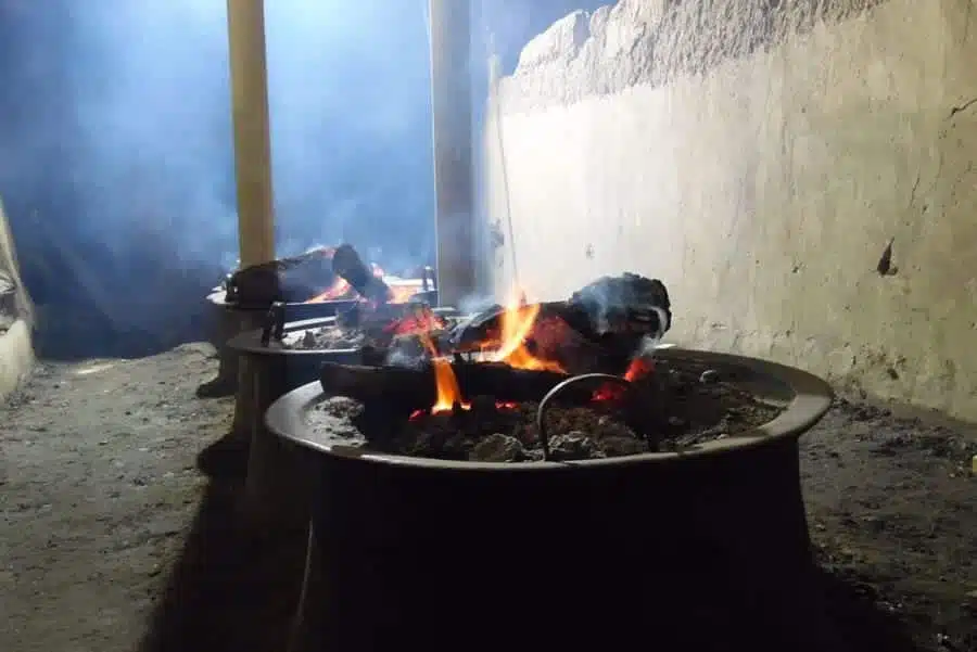 Nakhl Gardani in Yazd, Iran