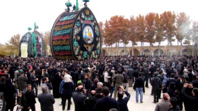 Witnessing Yazd'S Nakhl Gardani: A Captivating Tradition 3 Nakhl Gardani In Yazd, Iran