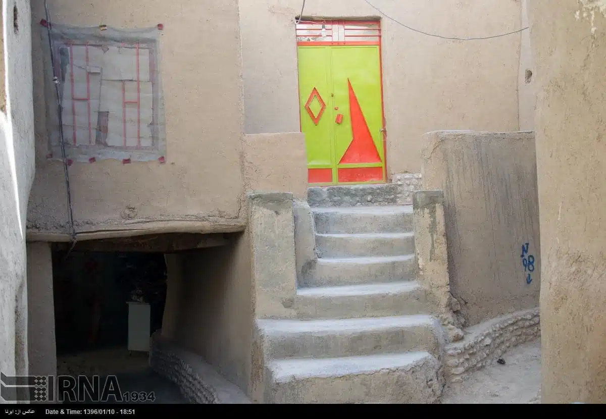 Stair-stepped village