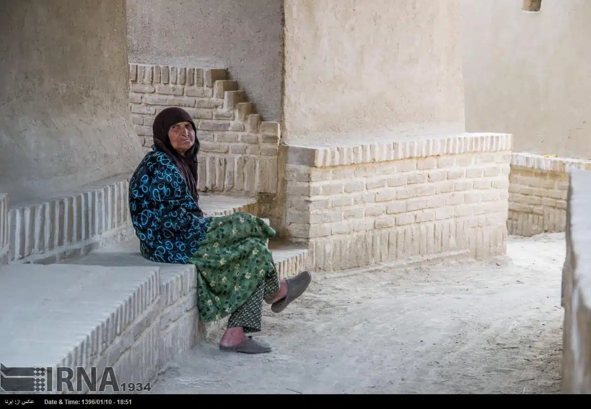 Woman in Nayband village