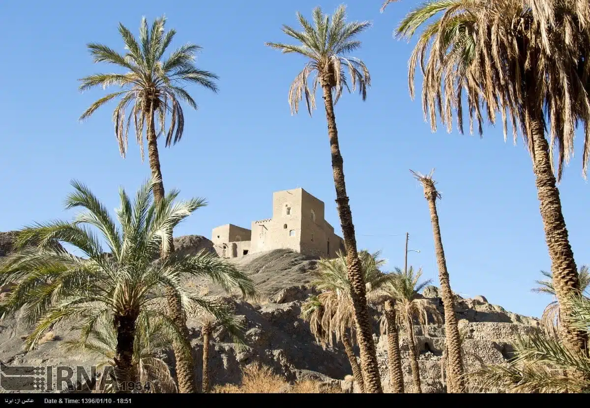 Stair-stepped villages of Iran