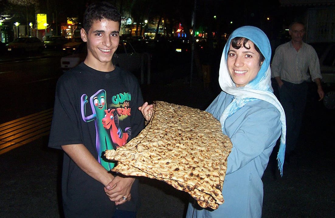 Sangak Flatbread In Iran Sangak Flatbread In Iran