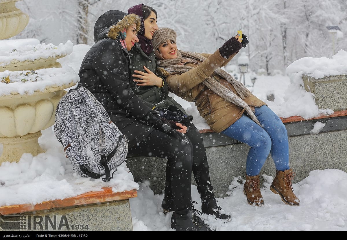 Tehran's First Snowfall Of The Year Tehran's First Snowfall Of The Year