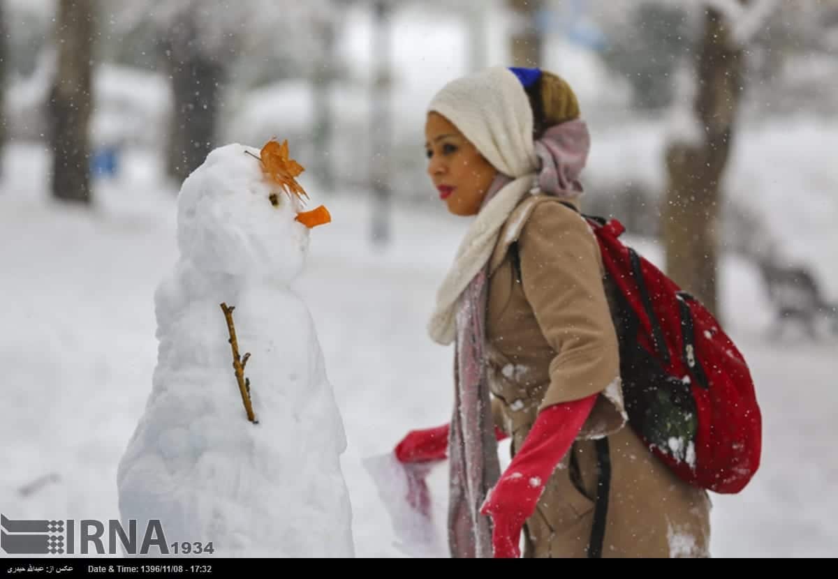 Tehran's First Snowfall Of The Year Tehran's First Snowfall Of The Year
