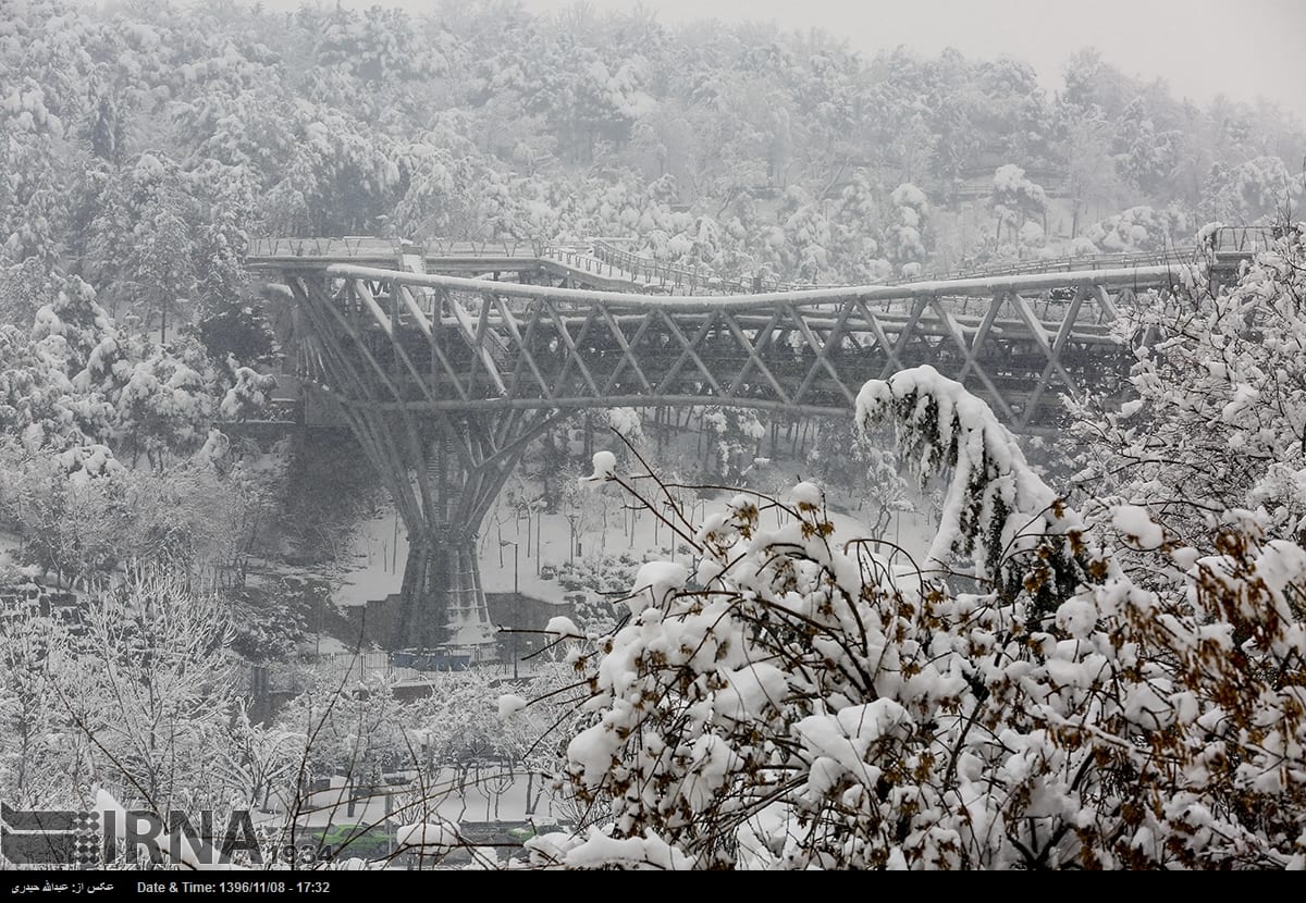 Tehran's First Snowfall Of The Year Tehran's First Snowfall Of The Year