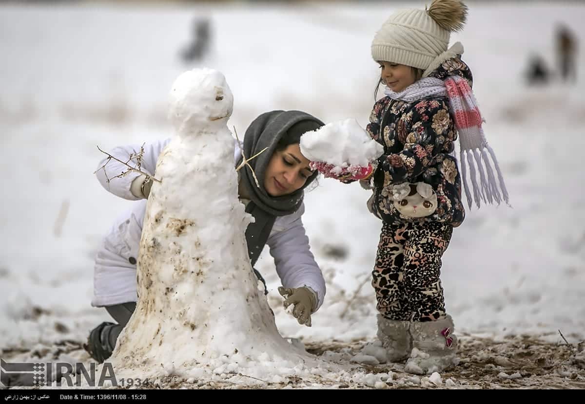 Tehran's First Snowfall Of The Year Tehran's First Snowfall Of The Year