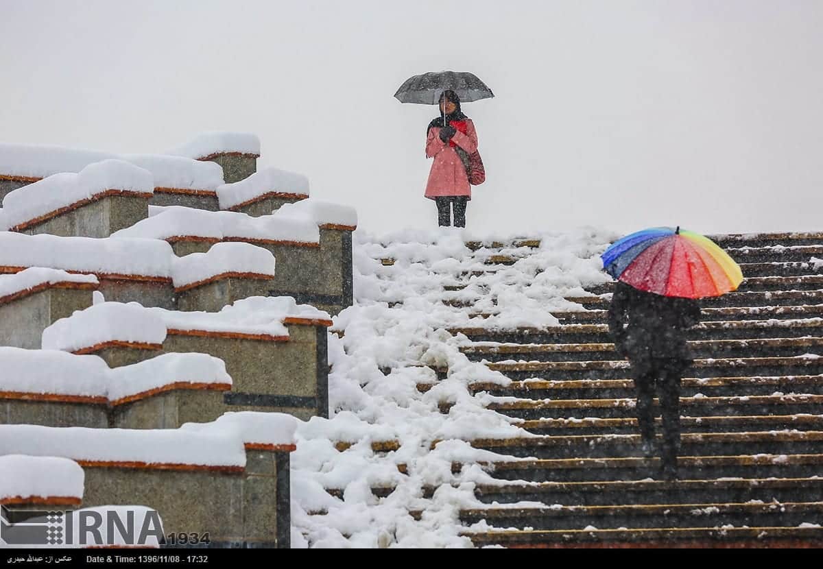 Tehran's First Snowfall Of The Year Tehran's First Snowfall Of The Year