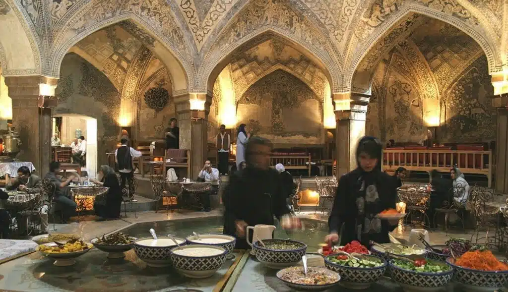 Restaurants and Cafes in Shiraz