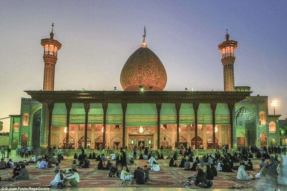 The Shah E Cheragh Sanctuary In Shriaz Iran