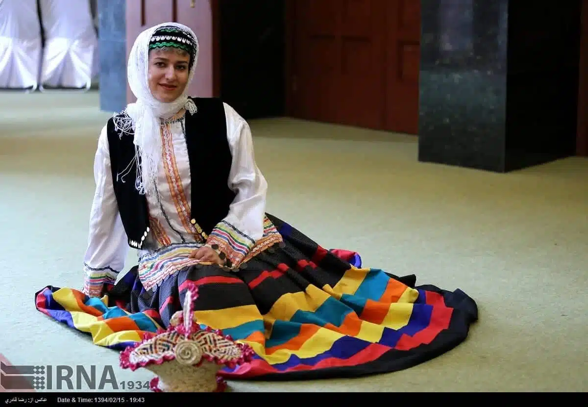 Traditional clothes in Iran