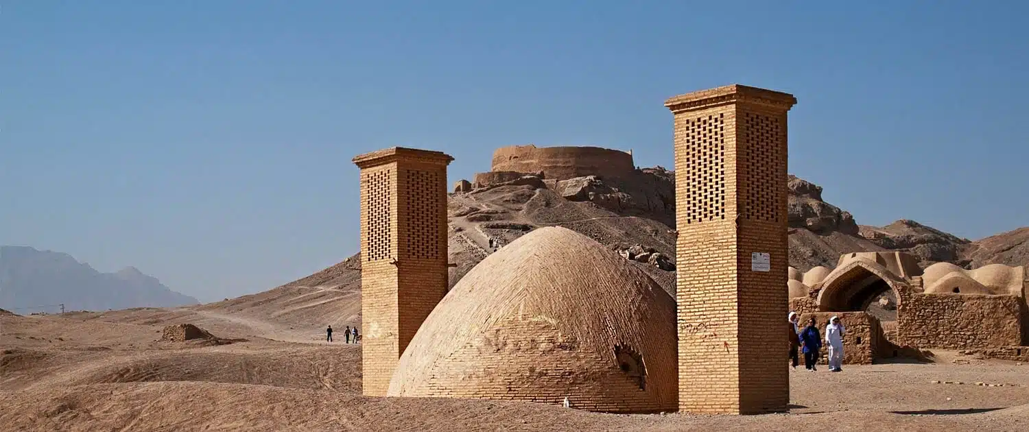 Zoroastrian Towers of Silence in Yazd