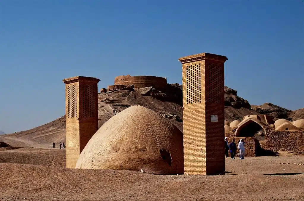 Zoroastrian Towers of Silence in Yazd
