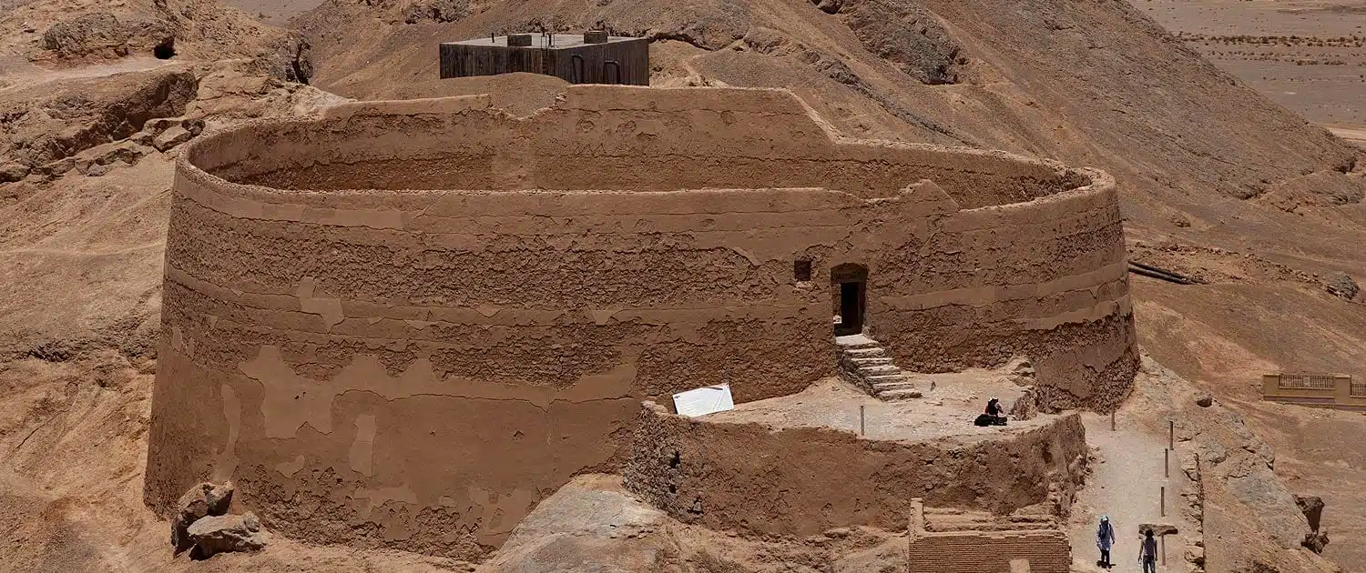 Zoroastrian Towers of Silence in Yazd