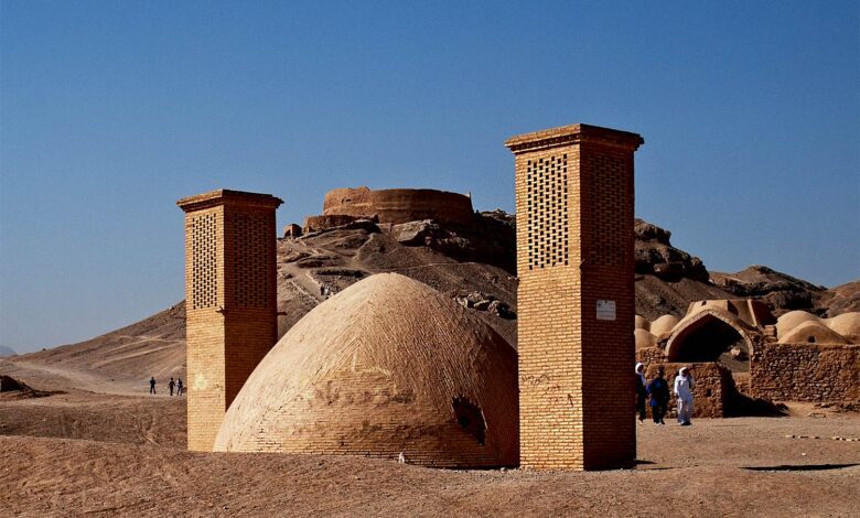 Zoroastrian Towers Of Silence - The Ancient Burial Ground In Yazd 1 Zoroastrian Towers Of Silence In Yazd