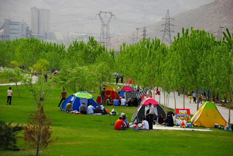 Sizdah Bedar Festivities: Outdoor Nowruz Celebration