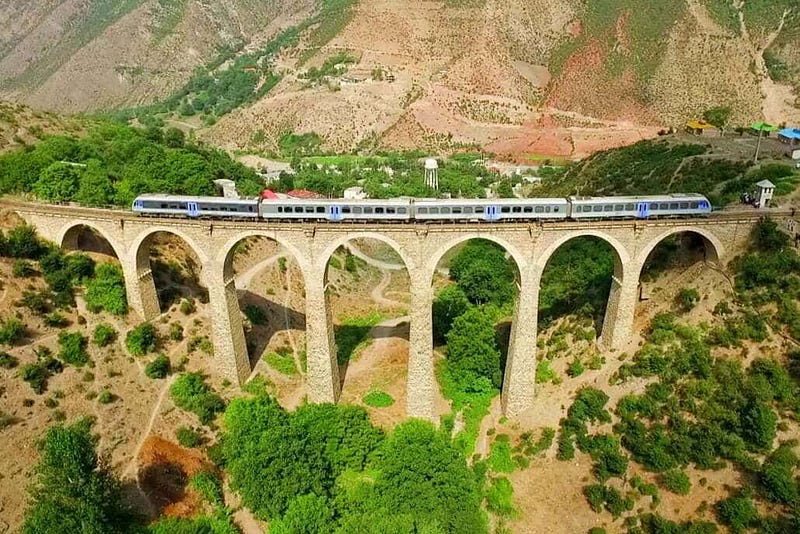 The Most Scenic Routes In Trans-Iranian Railway Image