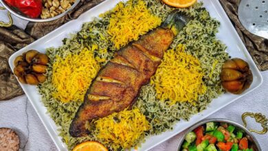 Sabzi Polo Ba Mahi (With Fish) Recipe 4 Sabzi Polo