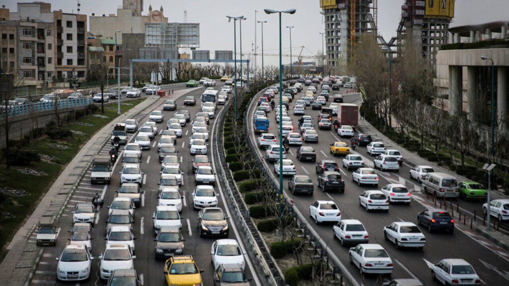 Iran Traffic Jam Iran Traffic Jam