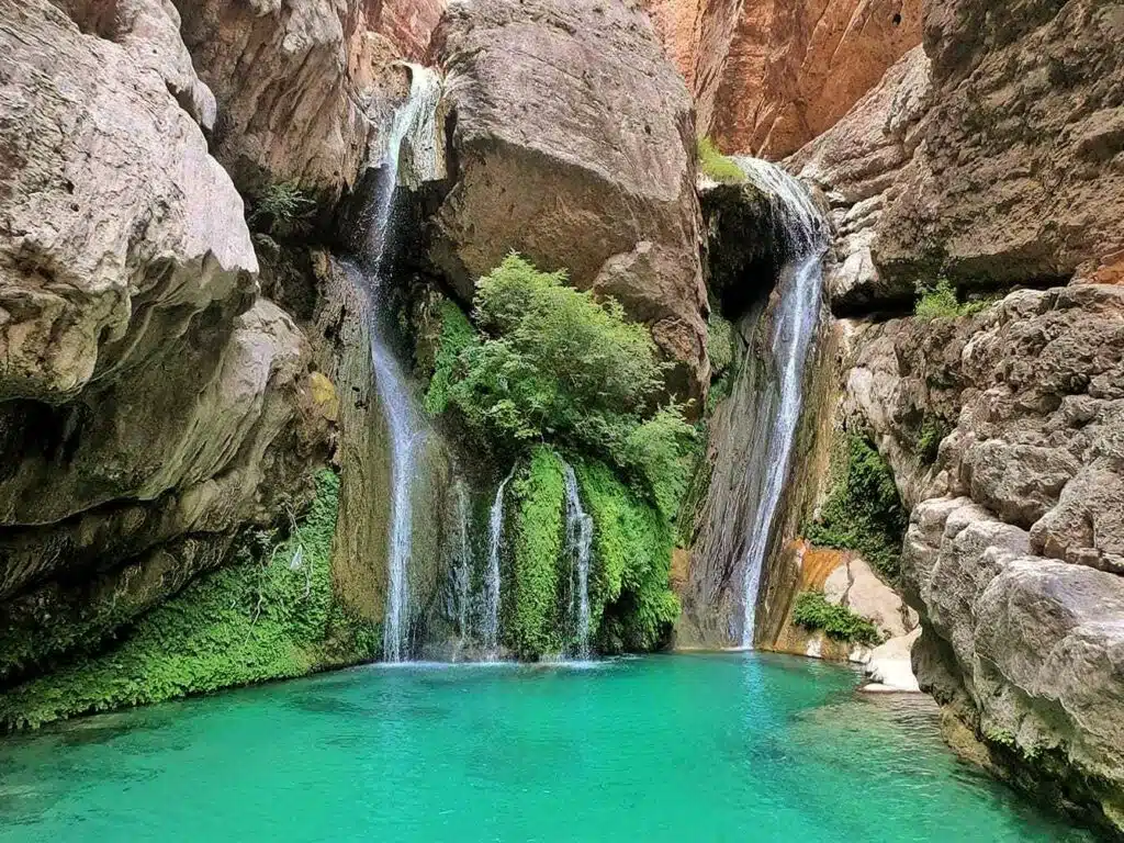 Reghz Canyon in Darab