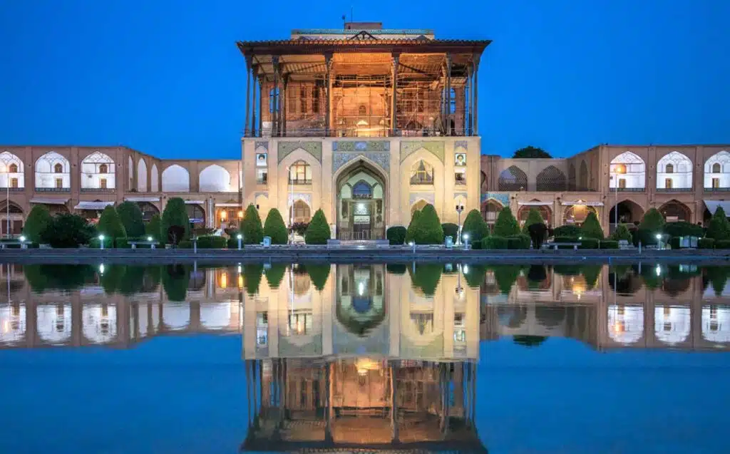 Aali Qapu Palace in Isfahan