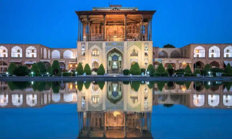Aali Qapu Palace in Isfahan