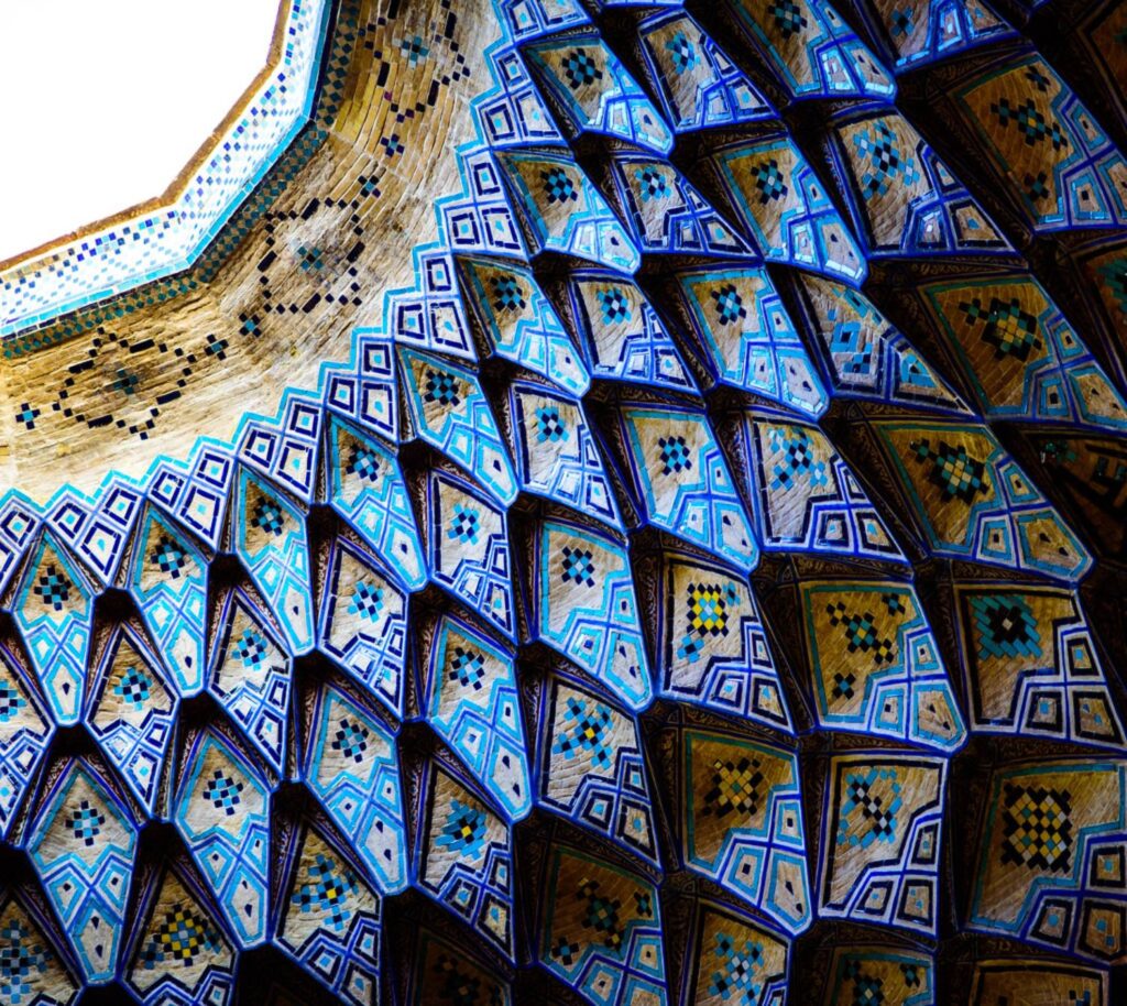 Color In Kashan Bazaars Architecture Color In Kashan Bazaars Architecture