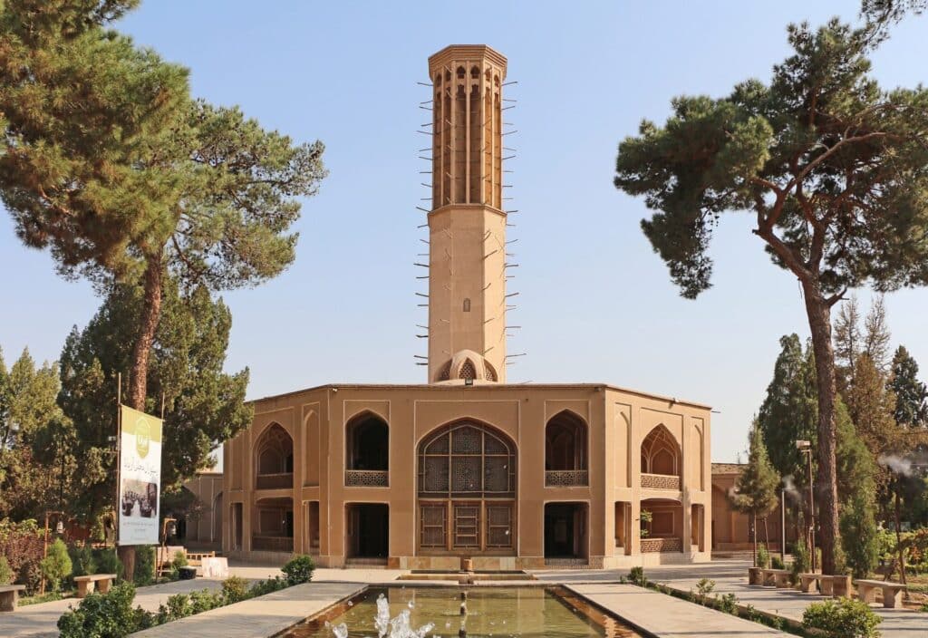 Dowlat Abad Garden Yazd Iran Dowlat Abad Garden Yazd Iran
