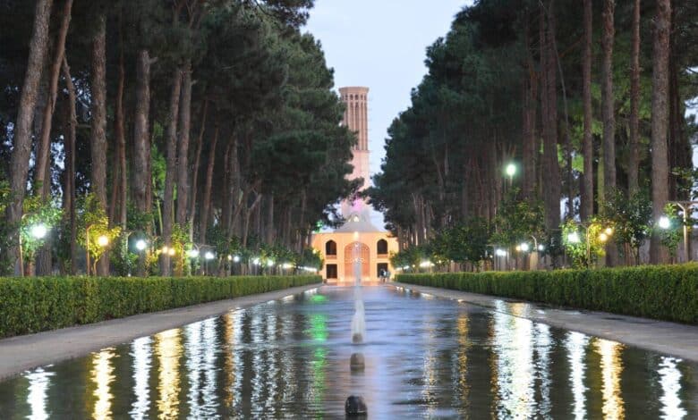 Dowlat Abad Garden In Yazd 1 Dowlat Abad Garden In Yazd By Visit Iran