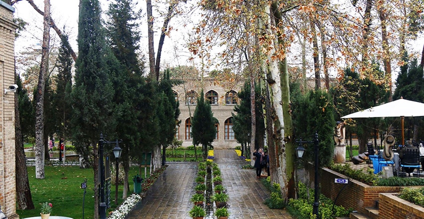 Negarestan Garden Museum In Tehran Negarestan Garden Museum In Tehran