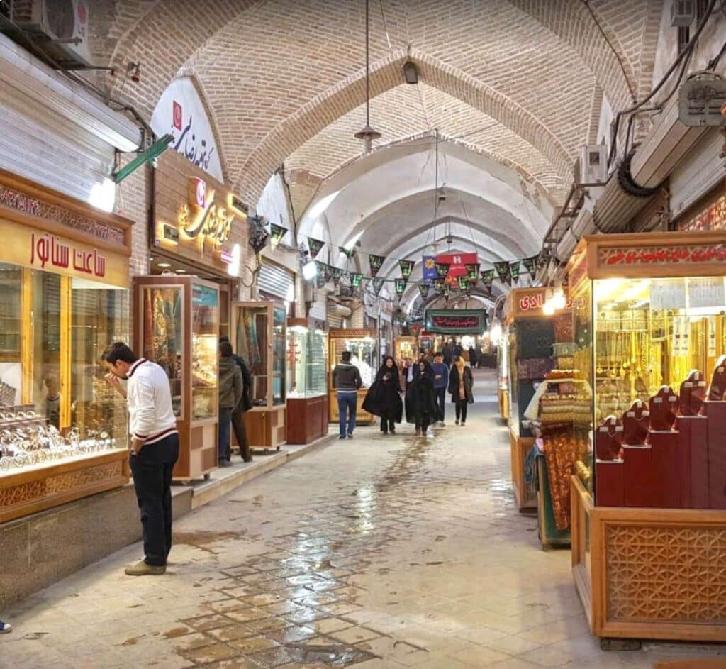 Old Bazaar Of Yazd