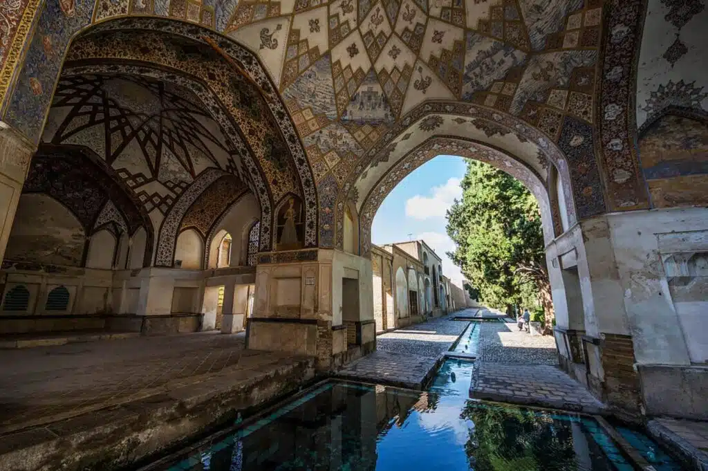 Qajar Pavilion in Fin Garden