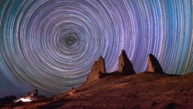 Starry Nights In Iran'S Deserts