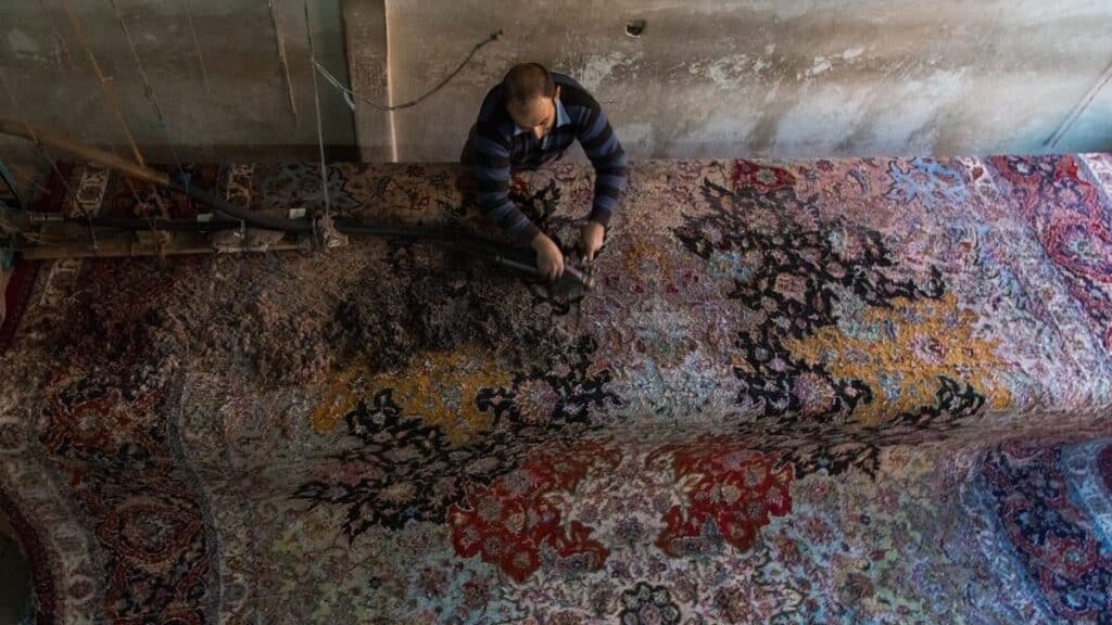 Carpet Waving In Iran Carpet Waving In Iran