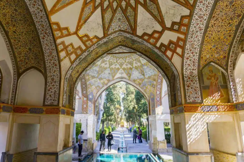The Shah Neshin Room in Fin Garden