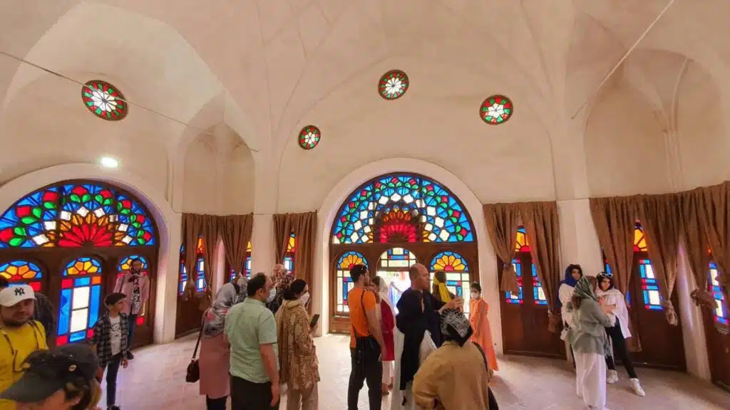 Touring Tabatabaei House in Kashan
